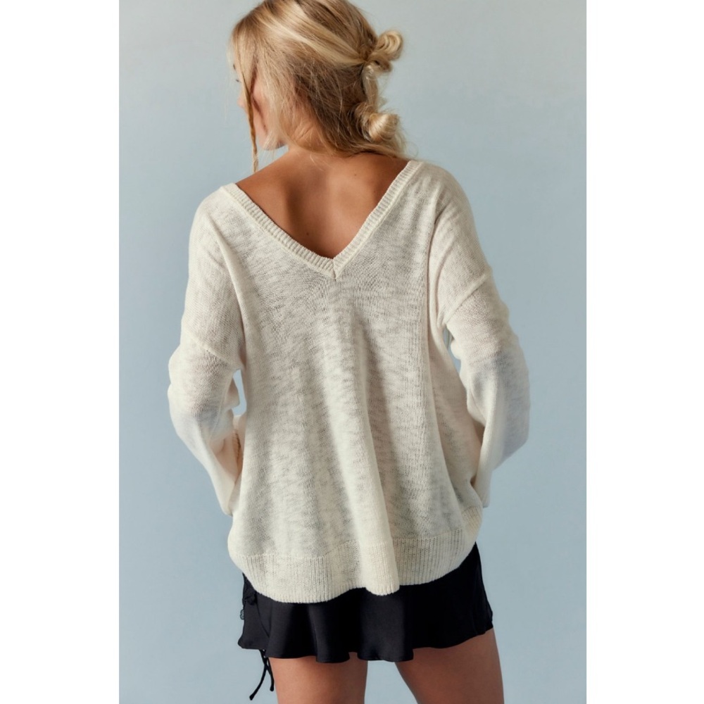Free People Isadoro Reversible Sweater.